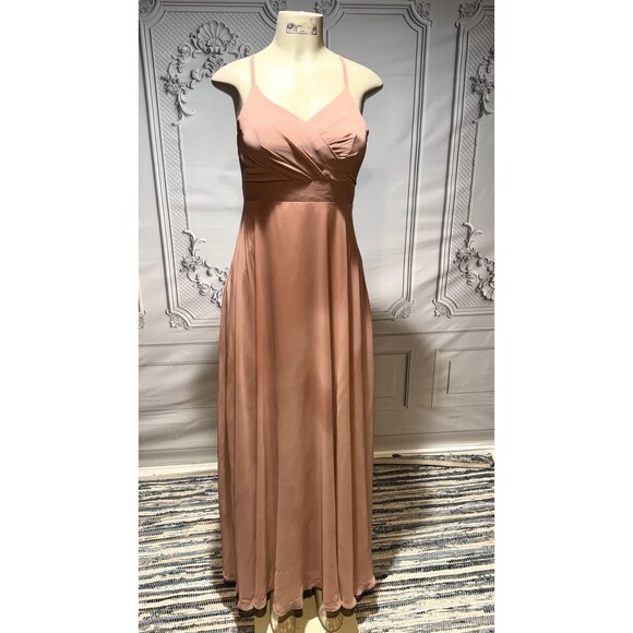 AZAZIE Dresses & Skirts - AZAZIE Bridesmaid dress long chiffon Size J16